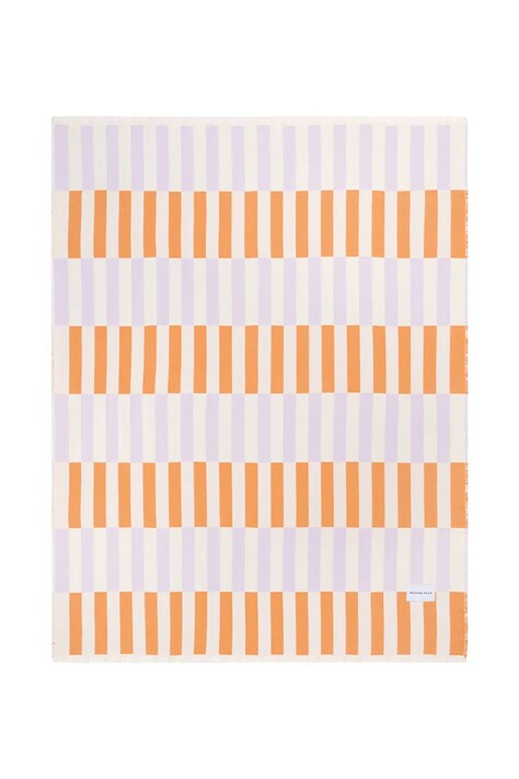 Maison Deux Koc bawełniany Tiles 140 x 180 cm