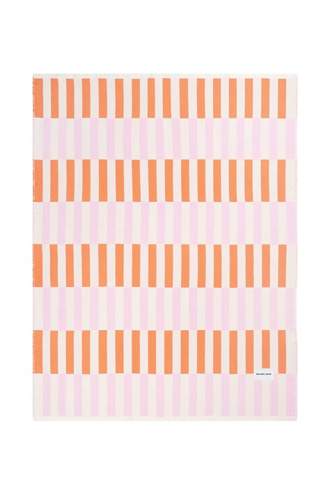Maison Deux Koc bawełniany Tiles 140 x 180 cm