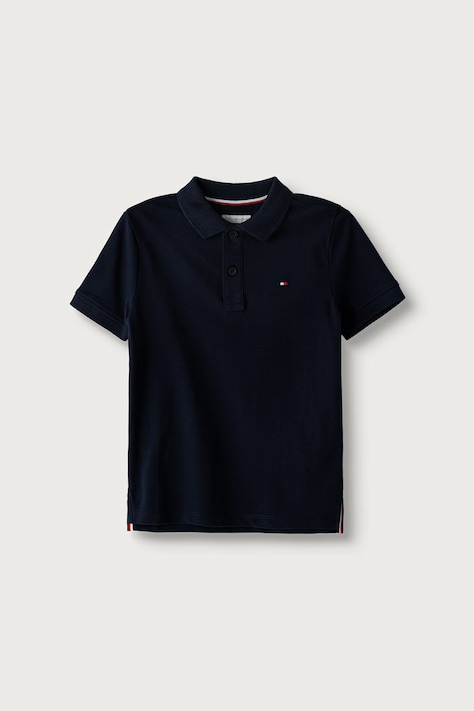 Tommy Hilfiger Póló gyerek pamut sötétkék KB0KB09103