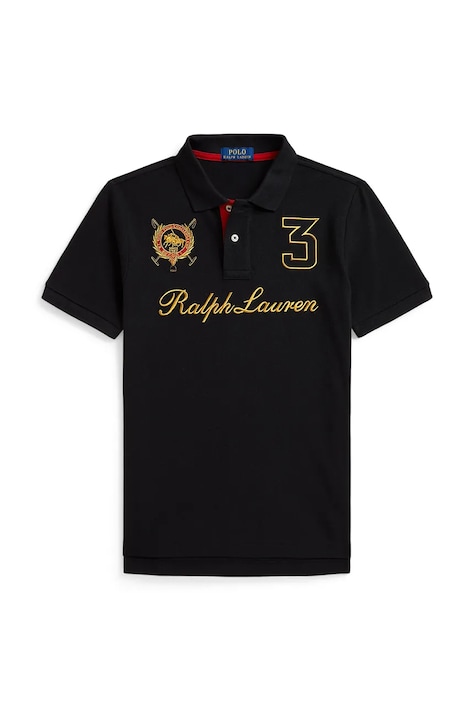 Polo Ralph Lauren Поло дитяче бавовняне чорне 323B28163001