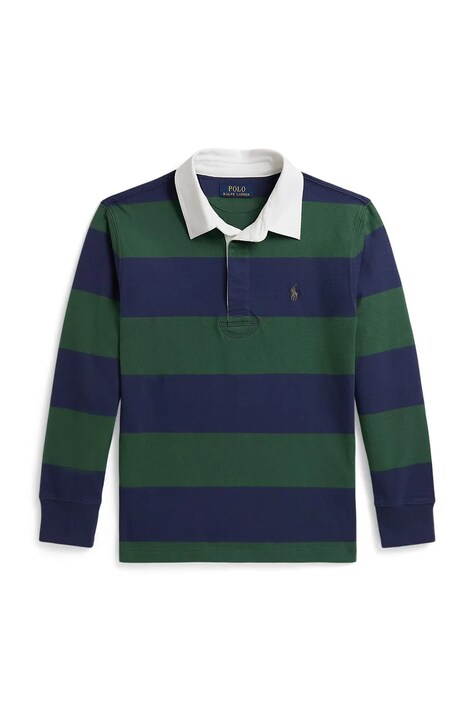 Polo Ralph Lauren Majica dugih rukava za djecu od pamuka zelena 323932280503