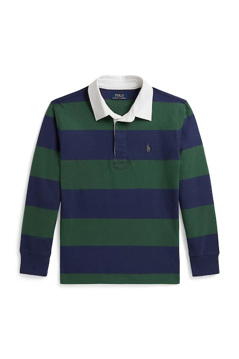 Polo Ralph Lauren Majica dugih rukava za djecu od pamuka zelena 323932280503