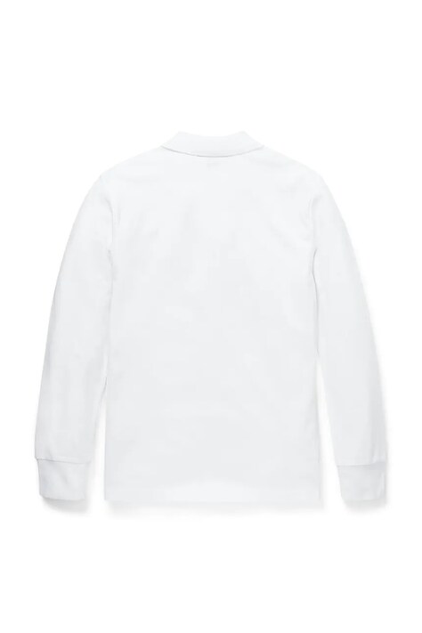 Polo Ralph Lauren Longsleeve dziecięcy bawełniany biały 323703634013