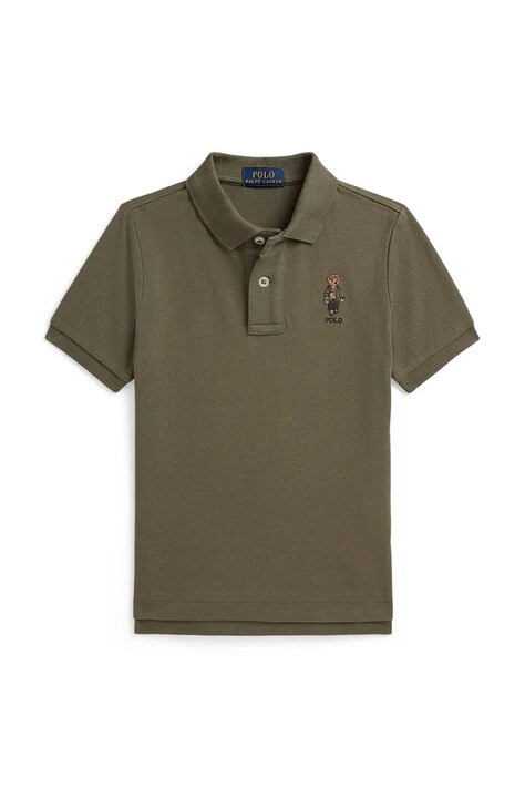 Polo Ralph Lauren Πόλο παιδικό βαμβακερό πράσινο 322B27289001