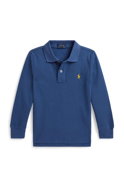 Polo Ralph Lauren Longsleeve dziecięcy bawełniany niebieski 322703634501