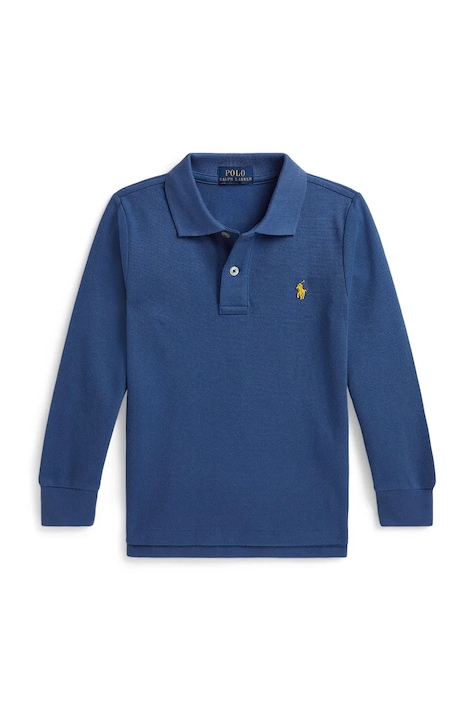 Polo Ralph Lauren Longsleeve dziecięcy bawełniany niebieski 322703634501