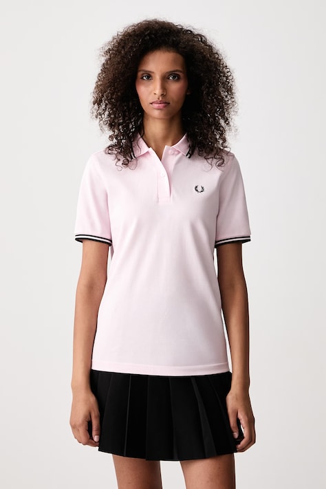 Fred Perry Polo damskie bawełniane różowe G3600