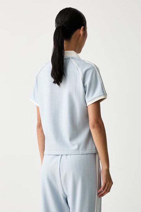 adidas Originals polo damskie niebieskie KX1872