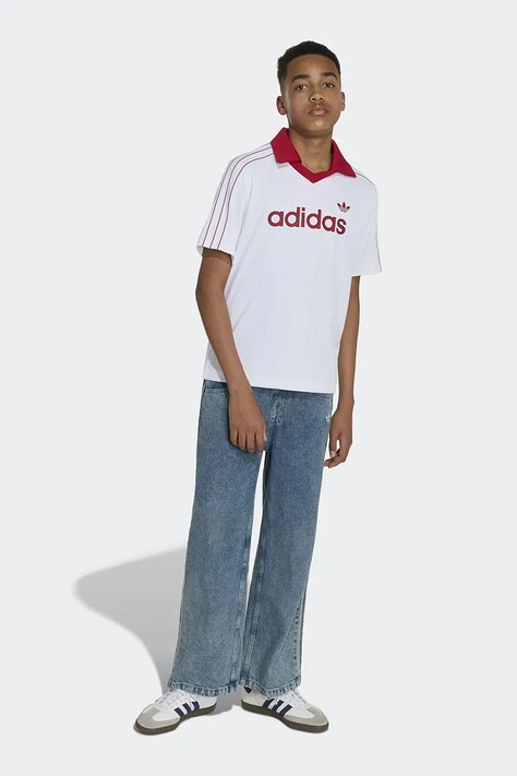 adidas Originals Polo dziecięce białe KR6537