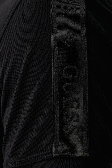 Guess Polo męskie bawełniane z elastanem THOR czarne Z6YP03 K4967