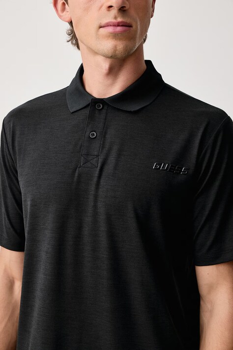 Guess Polo damskie CHESTER czarne Z6YP01 K4041