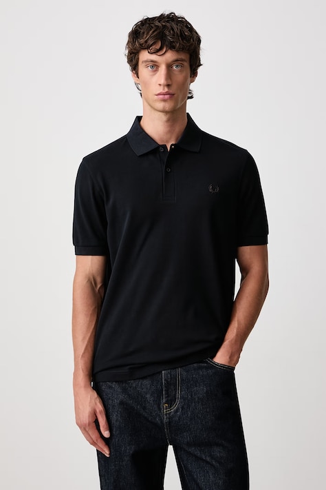 Fred Perry T-shirt męski bawełniany granatowy M6000