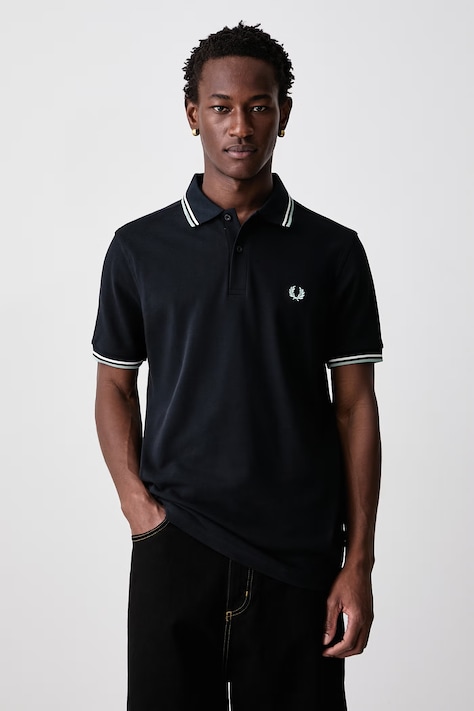 Fred Perry Polo męskie bawełniane granatowe M3600