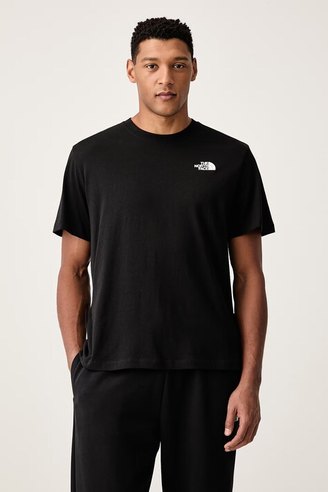 The North Face Majica za muškarce od pamuka Relaxed crna NF0A8H6AJK31