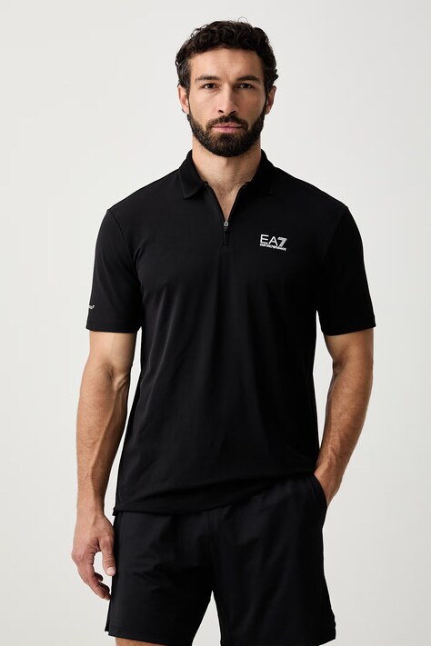 EA7 Emporio Armani polo męskie czarne AF27204.7M002480