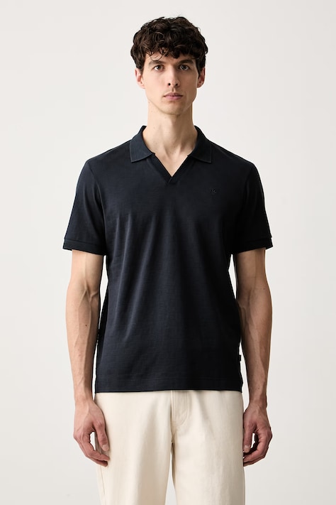 Joop! polo męskie bawełniane granatowe 30103401
