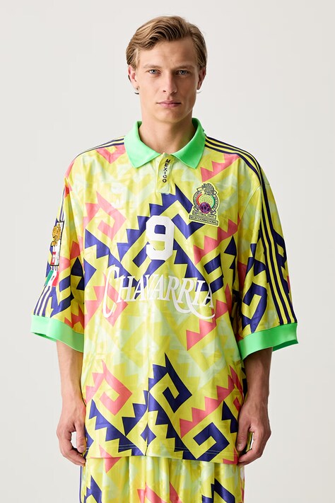 adidas Originals x Willy Chavarria polo męskie żółte KU7799