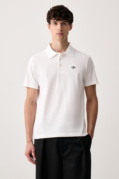 adidas Originals Póló férfi pamut Trefoil Essentials fehér KS9800