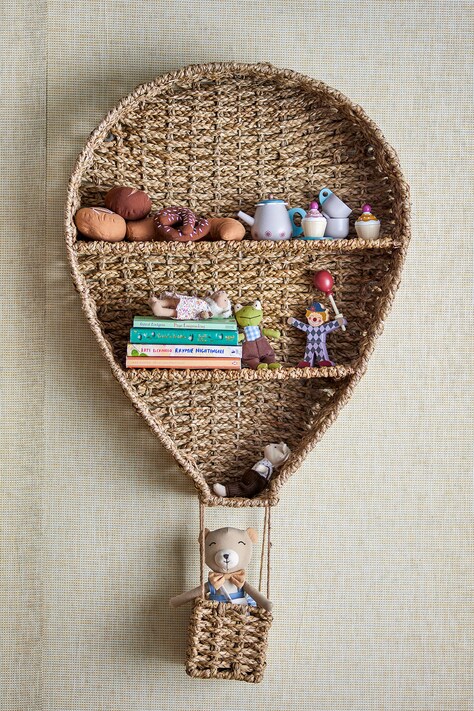 Bloomingville MINI Półka ścienna dziecięca Ditter Shelf beżowa 82059674
