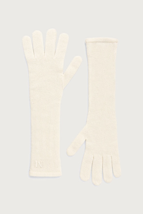 Max Mara Rukavice kašmírové dámske béžové 2624566012650