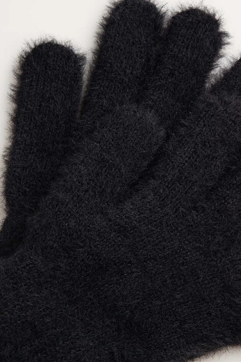 Coccodrillo Rękawiczki dziecięce czarne ACCESSORIES WINTER GIRL