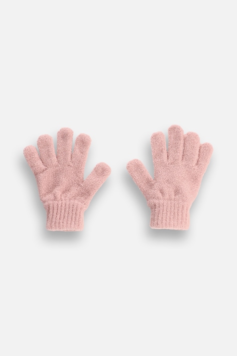 Coccodrillo Rękawiczki dziecięce różowe ACCESSORIES WINTER GIRL