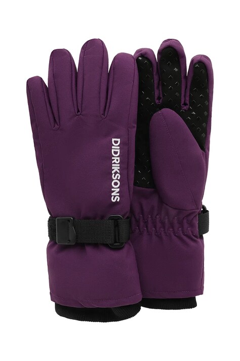 Didriksons Rękawice narciarskie dziecięce BIGGLES GLOVES 4 fioletowe 506342