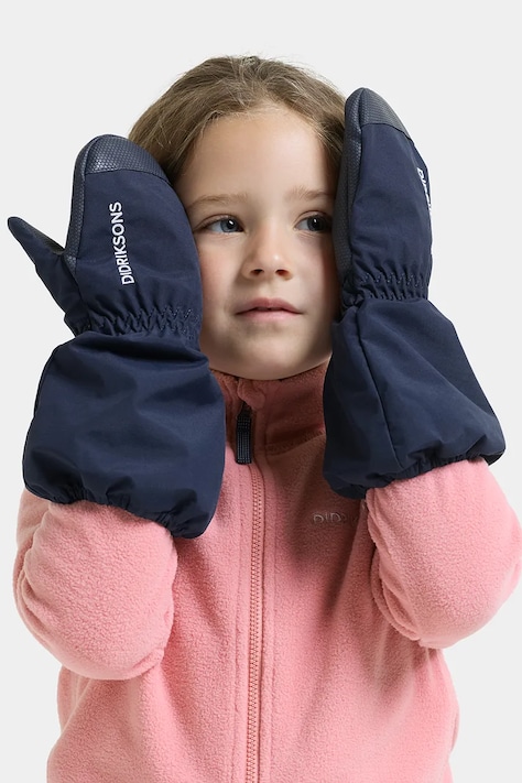 Didriksons Rękawice narciarskie dziecięce SHELL KIDS GLOVES 11 granatowe 506328