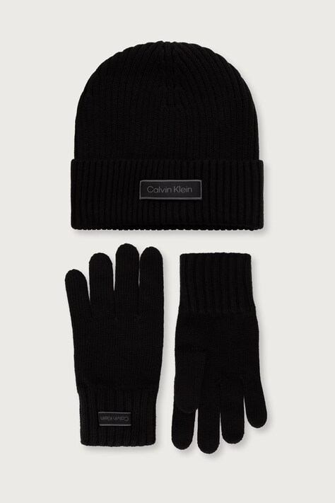 Calvin Klein komplet męski bawełniany czarny LV04D0014G