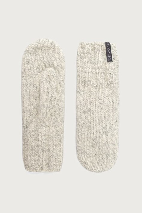 Devold Rękawiczki wełniane Nansen Wool szare PDGO.386.631.A