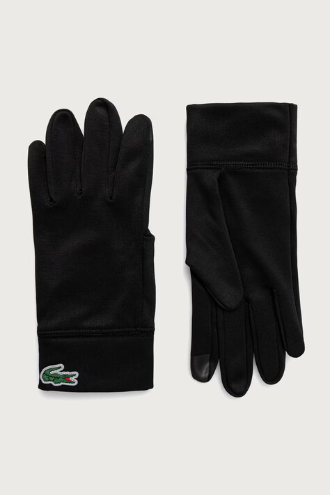 Lacoste Rękawiczki czarne RV6082