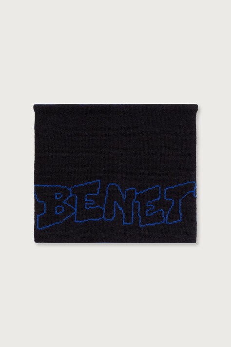 United Colors of Benetton Komínový šál detský čierny 1JTAQU017