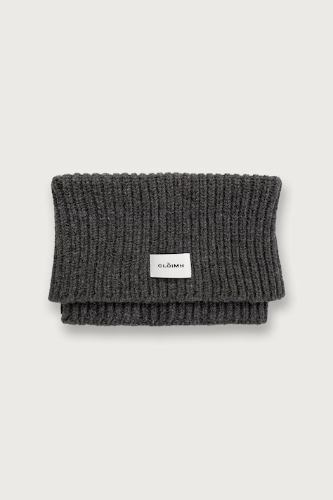Cloimh Снуд для женщин шерстяной серый FW26.WFNW