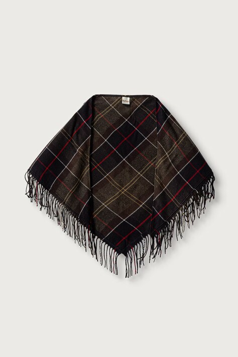 Barbour Chusta damska zielona LSC0499