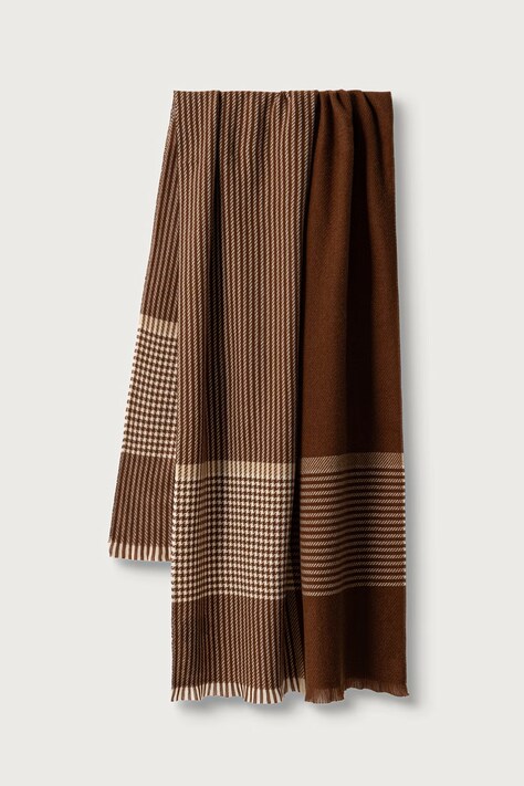 Barbour Szalik brązowy LSC0481