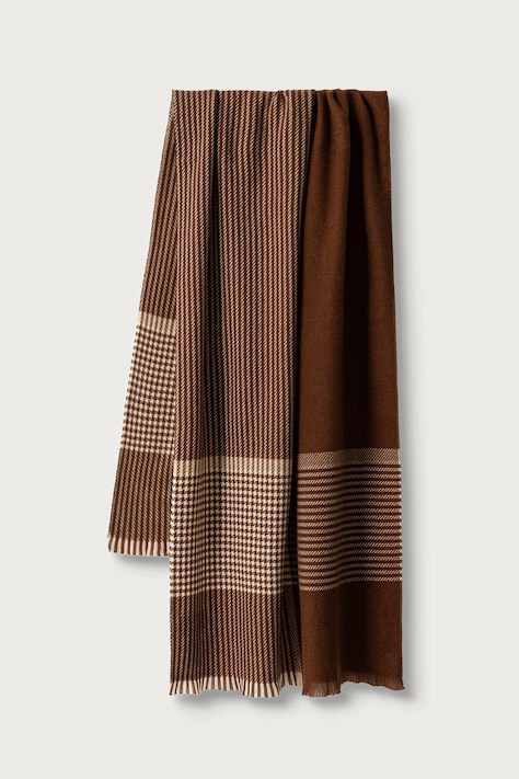 Barbour Szalik brązowy LSC0481