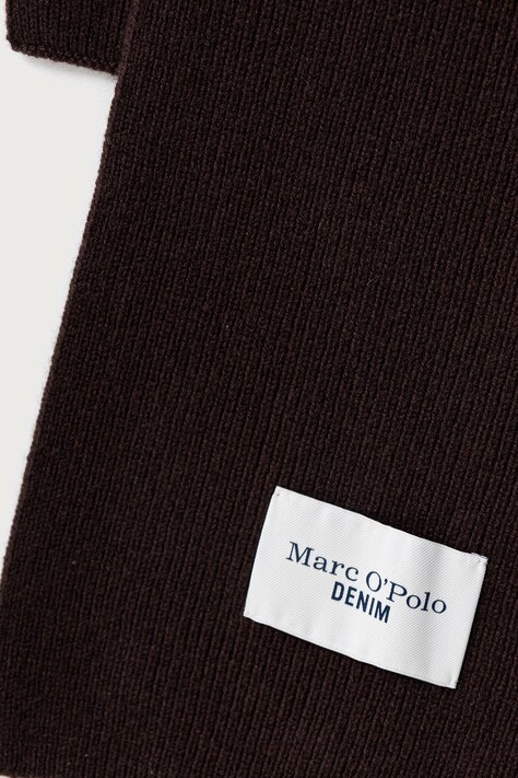 Marc O'Polo шарф жіночий вовняний — AW26-SADZM6, коричневий — фото 2