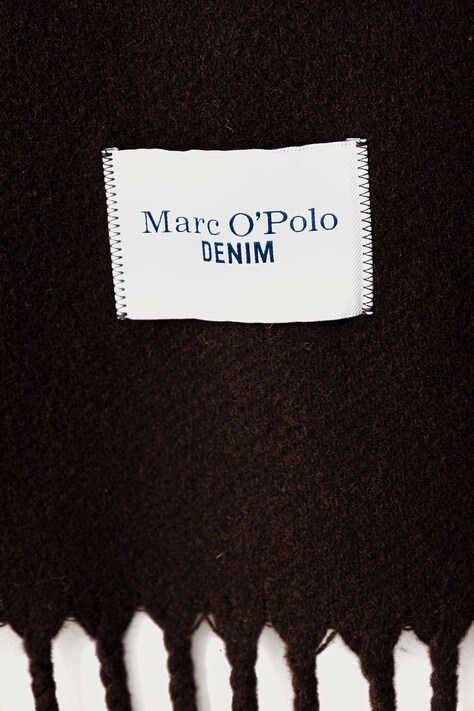 Marc O'Polo шарф жіночий вовняний — AW26-SADZMA, коричневий — фото 2