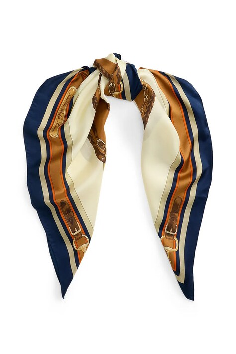 Lauren Ralph Lauren Apaszka damska jedwabna multicolor 454P23578