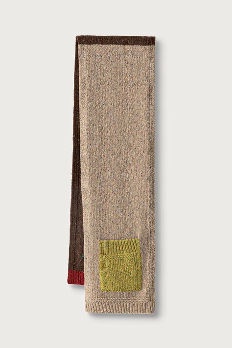 Max&Co. Szalik damski wełniany MCALAGO multicolor 2626746017200