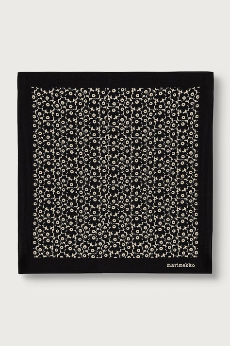 Marimekko apaszka damska bawełniana czarna 090603