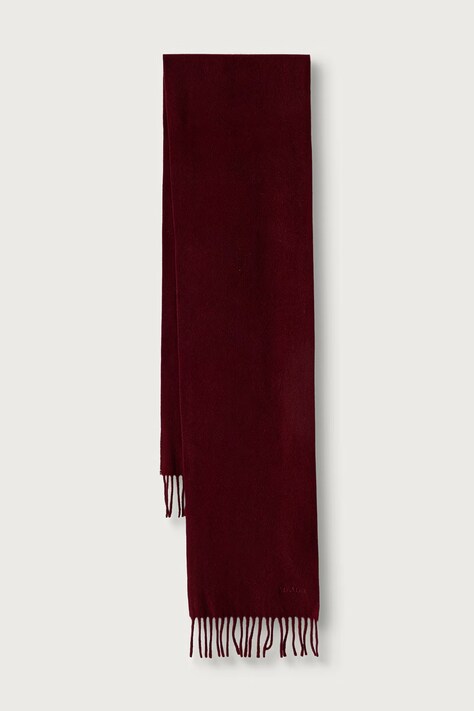 Max Mara Scarf wool Women's maroon 2624546232600