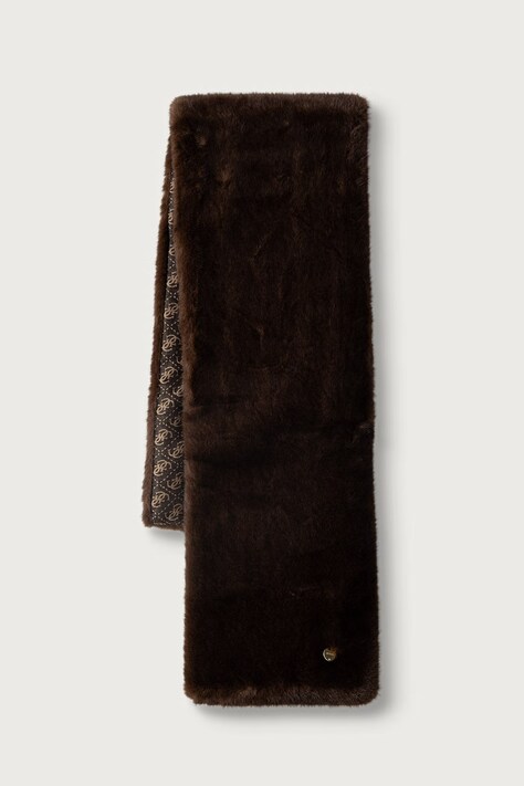 Guess Szalik damski brązowy AW5667 POL03