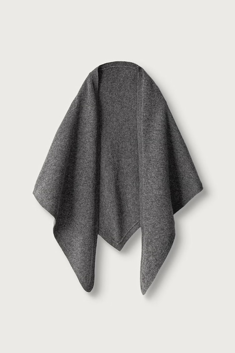 Weekend Max Mara Apaszka damska kaszmirowa WKABOSSO szara 2625746015600