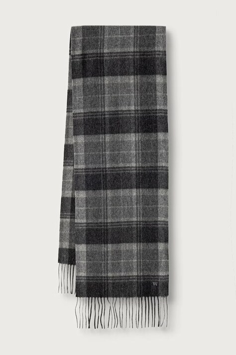 Weekend Max Mara Szalik kaszmirowy WKACATONE szary 2625546035600