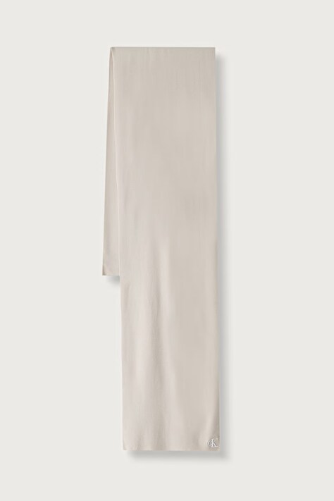 Calvin Klein Šála dámská s viskózou béžová LV04F8099G