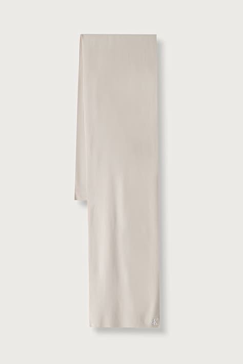 Calvin Klein Šálik dámsky s viskózou béžový LV04F8099G