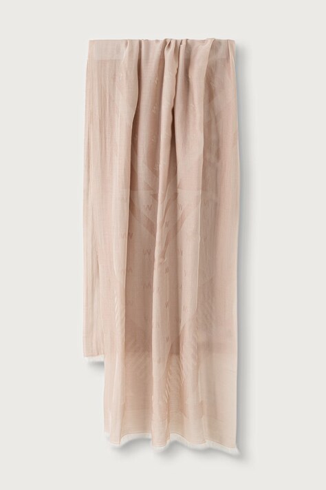 Weekend Max Mara Szal damski z wełną WKATIRSI beżowy 2625546034600