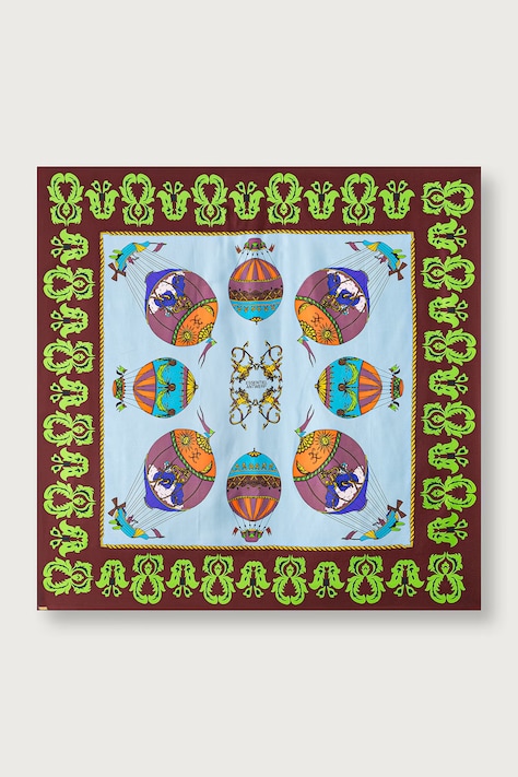 Essentiel Antwerp Chusta damska jedwabna Kontact multicolor Kontact.K2ST