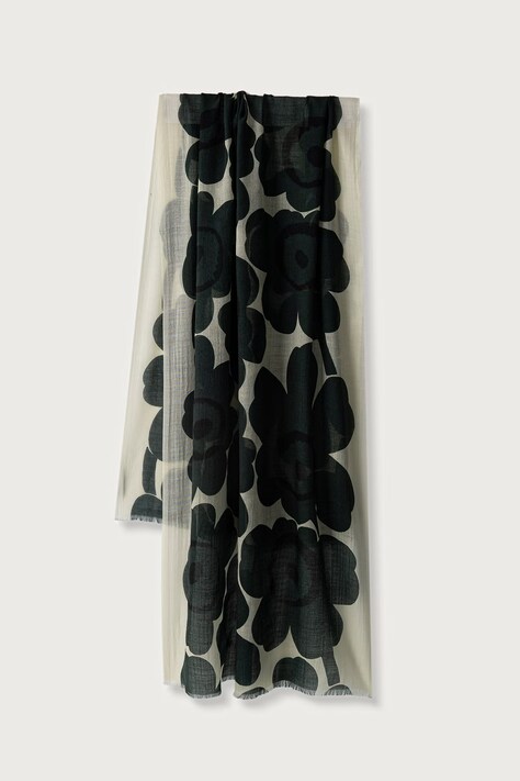 Marimekko Šal za žene od vune zeleni 096210